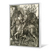Albrecht Durer,The Knight, Death and the Devil, 1513,large wall art,framed wall art,canvas wall art,large canvas,M5249