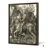 Albrecht Durer,The Knight, Death and the Devil, 1513,large wall art,framed wall art,canvas wall art,large canvas,M5249