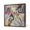 Wassily Kandinsky,Painting with red spot,Abstract art,canvas print,canvas art,canvas wall art,large wall art,framed wall art,p2808