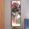 Wu Changshuo,Peonies and daffodils,Chinese Flower Painting,Vertical Narrow Art,large wall art,framed wall art,canvas wall art,M819