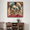 Umberto Boccioni, Dynamism of a Woman's Head,Abstract art,canvas print,canvas art,canvas wall art,large wall art,framed wall art,p2786