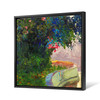 Plinio Nomellini,View of the countryside,Pond scenery,canvas print,canvas art,canvas wall art,large wall art,framed wall art,p2769