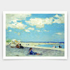 Edward Henry Potthast,Long Beach,art prints,Vintage art,canvas wall art,famous art prints,V3584