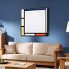 Piet Mondrian,Composition with Blue, Red, Yellow, and Black,canvas print,canvas art,canvas wall art,large wall art,framed wall art,p2762
