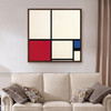 Piet Mondrian,Composition in Colours Composition No 1,canvas print,canvas art,canvas wall art,large wall art,framed wall art,p2761