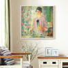 Karl Anderson,Morning,A woman preparing for breakfast,canvas print,canvas art,canvas wall art,large wall art,framed wall art,p2730