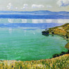 Ferdinand Hodler,Lake Geneva, Seen from Chexbres, 1905,art prints,Vintage art,canvas wall art,famous art prints,V3713