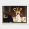 Edvard Munch,Ashes,art prints,Vintage art,canvas wall art,famous art prints,V3568