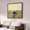 Elioth Gruner,Frosty sunrise,Meadow cow scenery,canvas print,canvas art,canvas wall art,large wall art,framed wall art,p2665