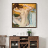 Edgar Degas,Woman combing her hair ,Woman taking a bath,canvas print,canvas art,canvas wall art,large wall art,framed wall art,p2658