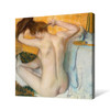 Edgar Degas,Woman combing her hair ,Woman taking a bath,canvas print,canvas art,canvas wall art,large wall art,framed wall art,p2658