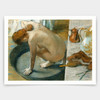 Edgar Degas,The Tub Pastel,art prints,Vintage art,canvas wall art,famous art prints,V3529