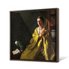 Bruno Croatto,Annunciation,Woman in yellow dress,canvas print,canvas art,canvas wall art,large wall art,framed wall art,p2617