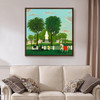 Lexington Battle Monument,Park green grass scenery,canvas print,canvas art,canvas wall art,large wall art,framed wall art,p2601