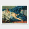 Francois Boucher,The Odalisque, 1745,art prints,Vintage art,canvas wall art,famous art prints,V3750