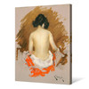 William Merritt Chase,Nude,The back of a naked woman,canvas print,canvas art,canvas wall art,large wall art,framed wall art,p721_5