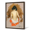 William Merritt Chase,Nude,The back of a naked woman,canvas print,canvas art,canvas wall art,large wall art,framed wall art,p721_5