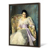 John Singer Sargent,Lady Agnew of Lochnaw,Woman on sofa,canvas print,canvas art,canvas wall art,large wall art,framed wall art,p721_3