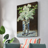 Edouard Manet,White Lilacs in a Crystal Vase,canvas print,canvas art,canvas wall art,large wall art,framed wall art,p2590