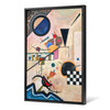 Wassily Kandinsky,Opposing Accords,Modern abstract art,canvas print,canvas art,canvas wall art,large wall art,framed wall art,p2580