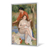 Pierre-Auguste Renoir, Bather and Maid,La Toilette de la baineuse,canvas print,canvas art,canvas wall art,large wall art,framed art,p2556