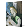 Ossip Zadkine,Reading Woman,Modern abstract portrait,canvas print,canvas art,canvas wall art,large wall art,framed wall art,p2546