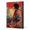 Leon Wyczółkowski,Japanese Woman,canvas print,canvas art,canvas wall art,large wall art,framed wall art,p2534