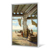 Josep Sugranes Florit,Porch garden,Chalet by the sea,canvas print,canvas art,canvas wall art,large wall art,framed wall art,p2525