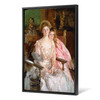 John Singer Sargent,Mrs Fiske Warren,Gretchen Osgood,Her Daughter Rachel,canvas print,canvas art,canvas wall art,large wall art,framed,p2522