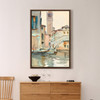 John Singer Sargent,A Bridge and Campanile,Venice art,canvas print,canvas art,canvas wall art,large wall art,framed wall art,p2517