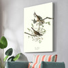 John James Audubon, Song Sparrow,The Birds of America,canvas print,canvas art,canvas wall art,large wall art,framed wall art,p2472