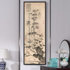 Wang Yuan,Sparrows and bamboo,Chinese Art Prints,Vertical Narrow Art,large wall art,framed wall art,canvas wall art,M791