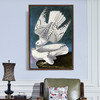 John James Audubon, Iceland or Jer Falcon,The Birds of America,canvas print,canvas art,canvas wall art,large wall art,framed wall art,p2397