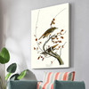 John James Audubon, Hermit Thrush,The Birds of America,canvas print,canvas art,canvas wall art,large wall art,framed wall art,p2365
