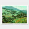 Granville Redmond,Rolling California Foothills,art prints,Vintage art,canvas wall art,famous art prints,V3960