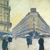 Gustave Caillebotte,Paris a Rainy Day,art prints,Vintage art,canvas wall art,famous art prints,V3980
