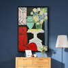 Henri Matisse,Daisies,Still life vase,canvas print,canvas art,canvas wall art,large wall art,framed wall art,p2236