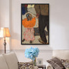 Edouard Vuillard,Child Wearing a Red Scarf,Father pulls girl,canvas print,canvas art,canvas wall art,large wall art,framed wall art,p2202