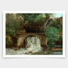 Gustave Courbet,The Great Bridge, Painted in 1864,art prints,Vintage art,canvas wall art,famous art prints,V4003