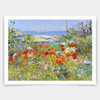 Childe Hassam,Celia Thaxter's Garden, Isles of Shoals, Maine, c. 1890,art prints,Vintage art,canvas wall art,famous art prints,V3353