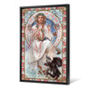 Alphonse Mucha,Portrait of Josephine Crane-Bradley as Slavia,Slavia,canvas print,canvas art,canvas wall art,large wall art,framed art,p2164