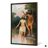 Almeida Júnior,Baptism of Jesus,Jesus art,christian art,canvas print,canvas art,canvas wall art,large wall art,framed wall art,p2163