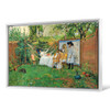 William Merritt Chase,The Open Air Breakfast,canvas print,canvas art,canvas wall art,large wall art,framed wall art,p2148