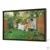 William Merritt Chase,The Open Air Breakfast,canvas print,canvas art,canvas wall art,large wall art,framed wall art,p2148