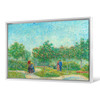 Vincent van Gogh,Vincent van Gogh,Garden with Courting Couples Square Saint-Pierre,canvas print,canvas art,canvas wall art,large art,p2129