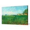 Vincent van Gogh,Field with Poppies,canvas print,canvas art,canvas wall art,large wall art,framed wall art,p2123