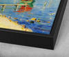 Stanislas Lépine,Landscape with boats,canvas print,canvas art,canvas wall art,large wall art,framed wall art,p2088