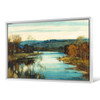 Sir David Young Cameron,The Waning Light,Early morning winter river landscape,canvas print,canvas art,canvas wall art,large wall art,p2086
