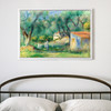 Pierre Auguste Renoir,Le Cannet,Country Farmhouse Landscape,canvas print,canvas art,canvas wall art,large wall art,framed wall art,p2053