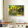 Paul Gauguin, Ruperupe,Tahiti Is a Wonderful Land. Gathering Fruit,canvas print,canvas art,canvas wall art,large wall art,framed art,p2041